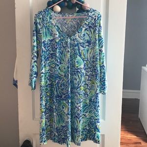 Lilly Pulitzer multicolor print long sleeve size L